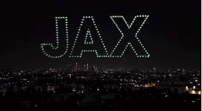  Drones Light Up Night Sky Offering Creative Ways To Highlight A Live Event