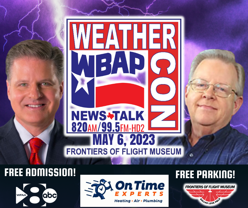  WBAP and WFAA-TV/Dallas To Hold Free ‘Weathercon’ Live Event