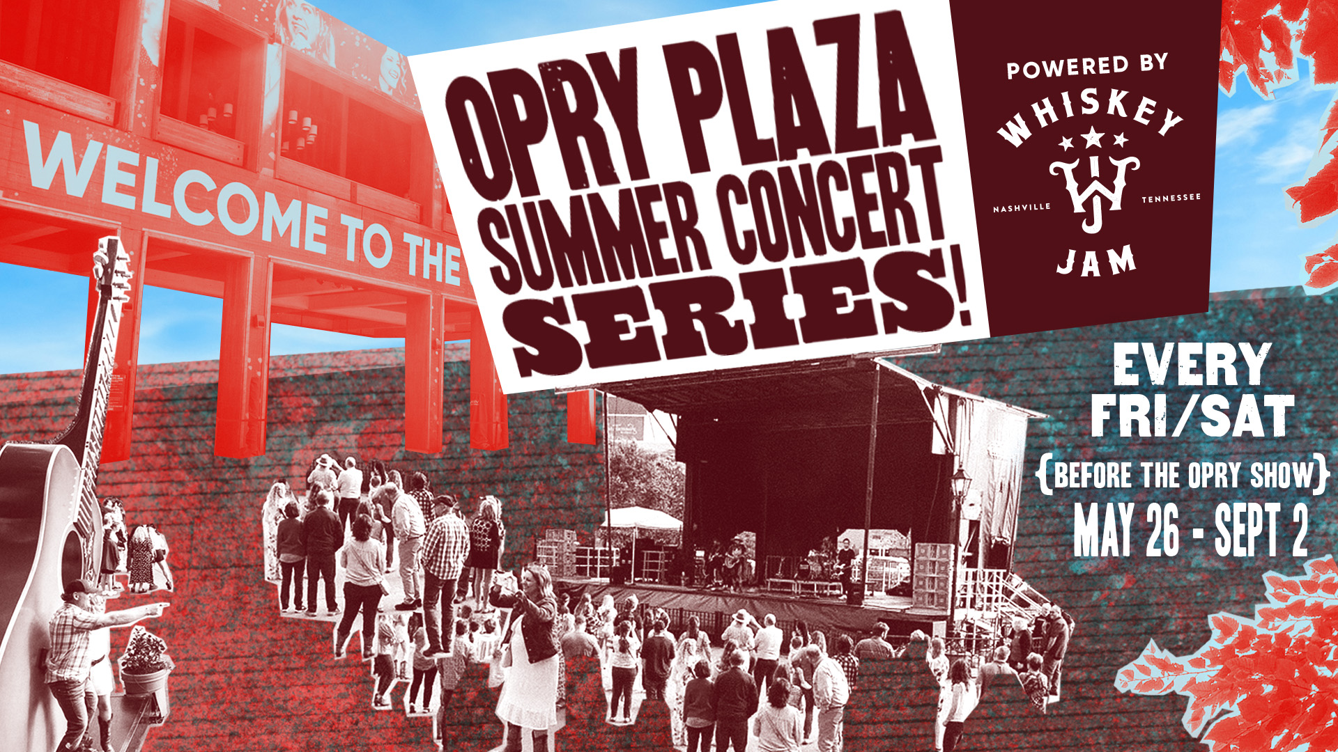 Grand Ole Opry and Whiskey Jam Team Up For Opry Plaza Summer Concert Series