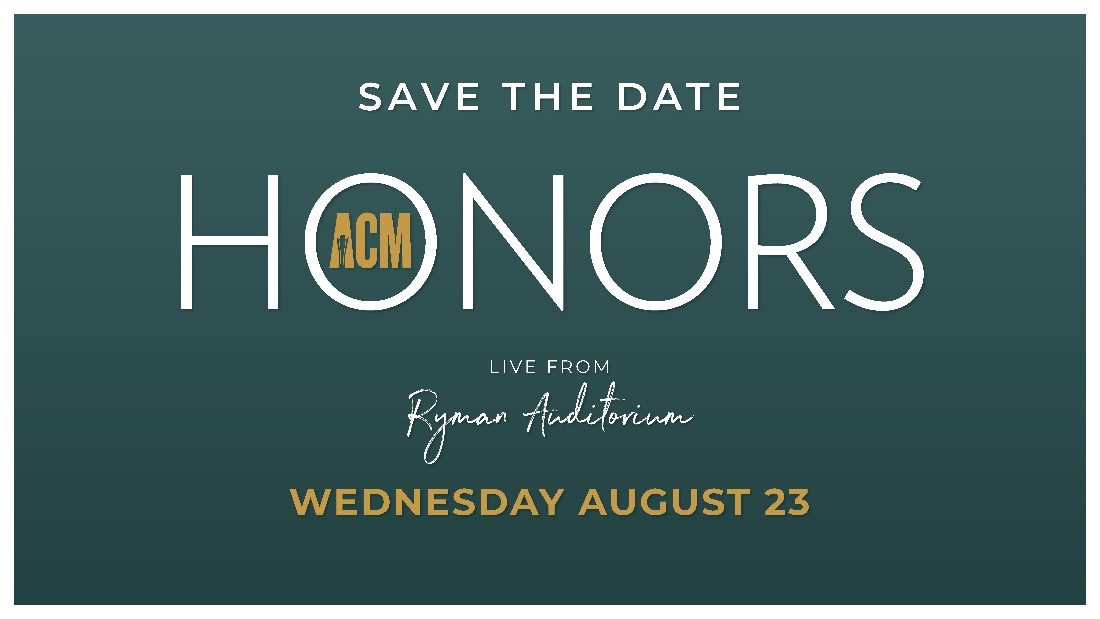  Academy Of Country Music (ACM) Sets Date For 16th Honors Evening